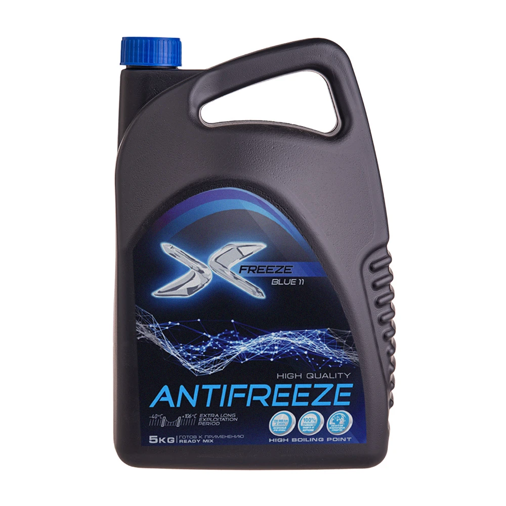 Изображение Антифриз синий Blue 11 5 кг X-FREEZE 430206066 Антифриз синий Blue 11 5 кг X-FREEZE 430206066