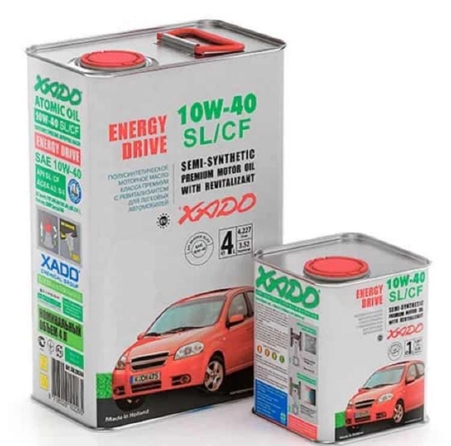 Масло моторное XADO 10W-40 4л XA20244