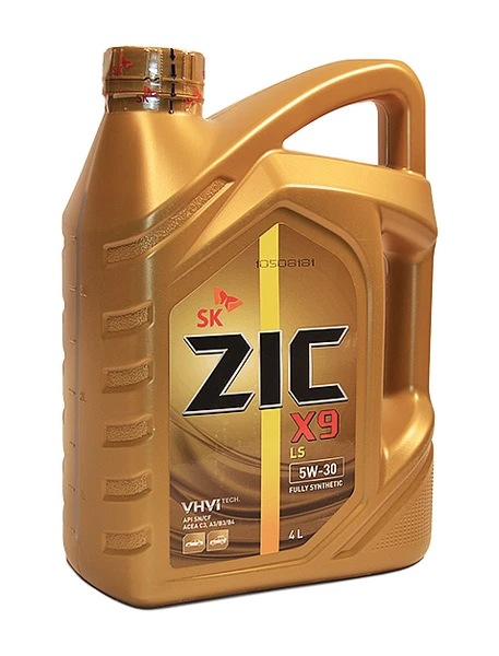 Изображение Масло моторное ZIC X9 5W-30 4л 162608 Масло моторное ZIC X9 5W-30 4л 162608