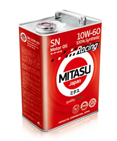 Масло моторное MITASU RACING 10W-60 4л MJ-116-4