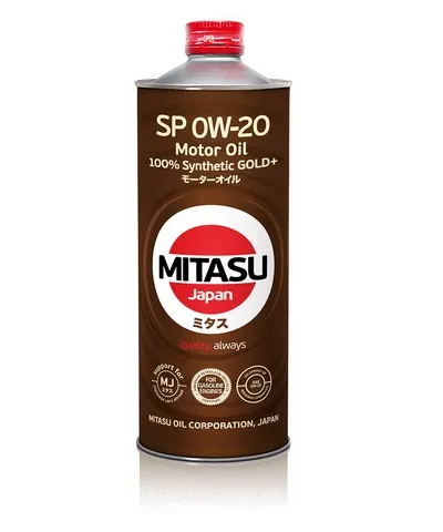 Масло моторное MITASU GOLD PLUS 0W-20 1л MJ-P02-1