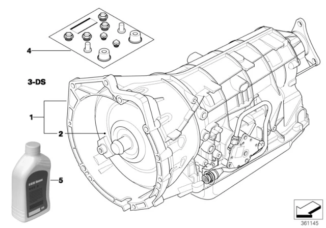 Трансмиссионное масло BMW ATF LT 71141 20л 83229407807