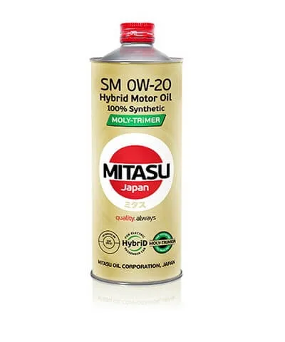 Масло моторное MITASU MOLY-TRIMER HYBRID 0W-20 1л MJ-M02-1