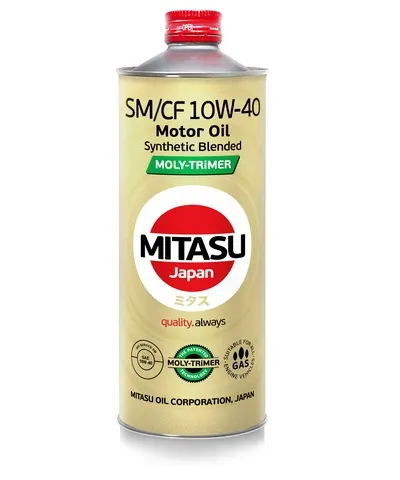 Масло моторное MITASU MOLY-TRIMER 10W-40 1л MJ-M22-1