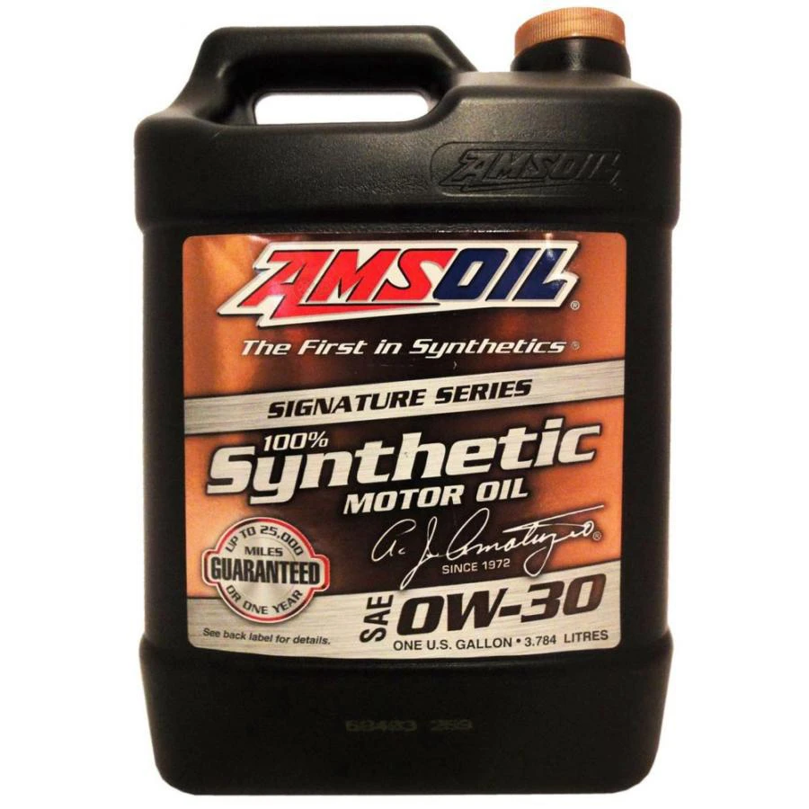 Масло моторное AMSOIL SIGNATURE SERIES SYNTHETIC 0W-30 3.78л AZO1G