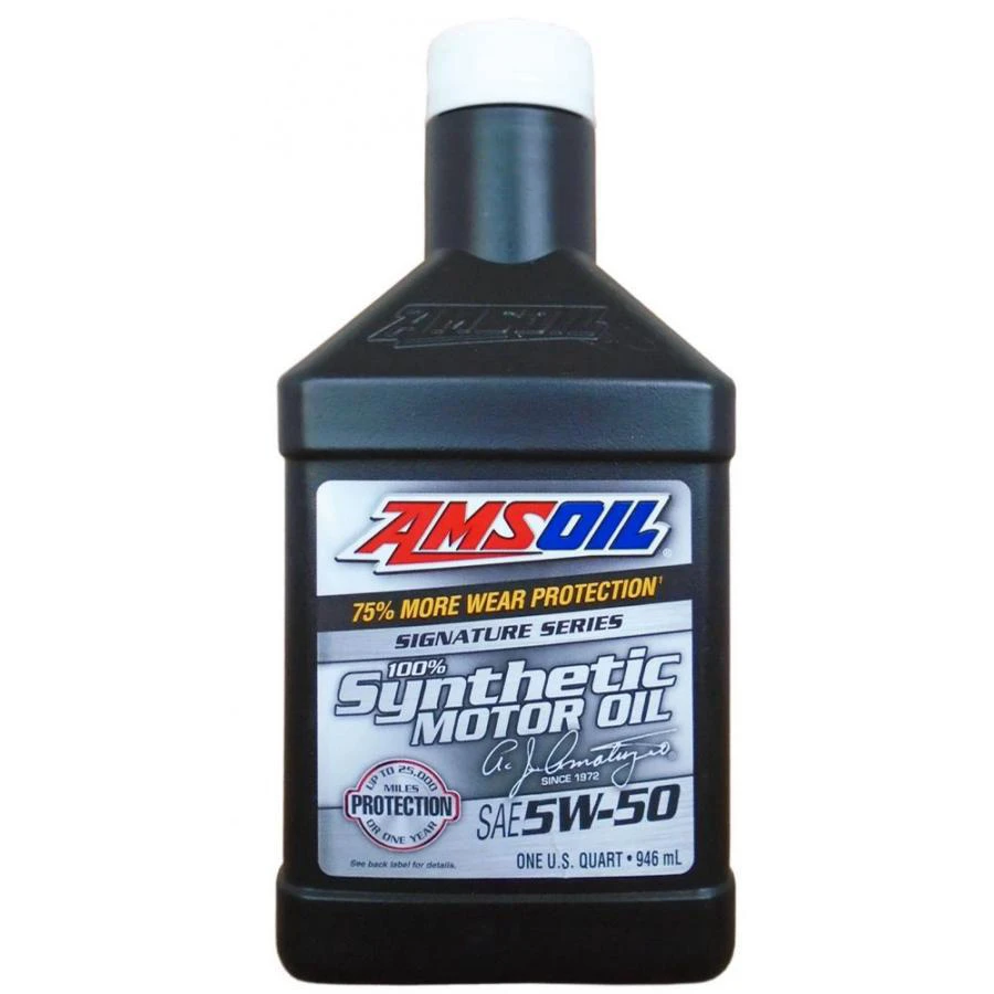 Масло моторное AMSOIL SIGNATURE SERIES SYNTHETIC 5W-50 0.946л AMRQT