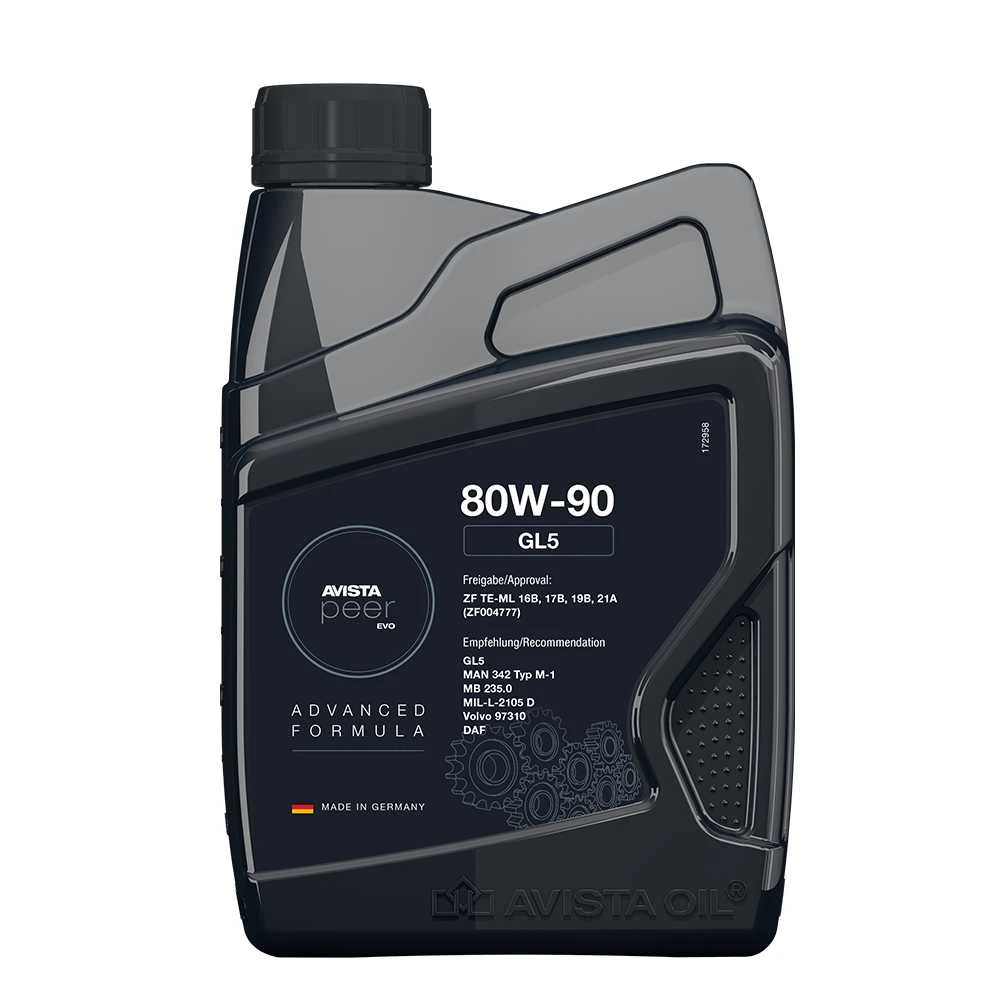 Трансмиссионное масло AVISTA PEER EVO GL5 80W-90 1л 150832