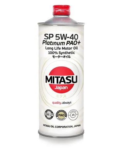 Масло моторное MITASU PLATINUM 5W-40 1л MJ-112-1