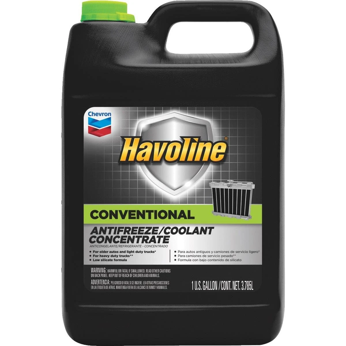 Концентрат зеленый havoline conventional concentrate anti-freeze/coolant (b) CHEVRON 226110486