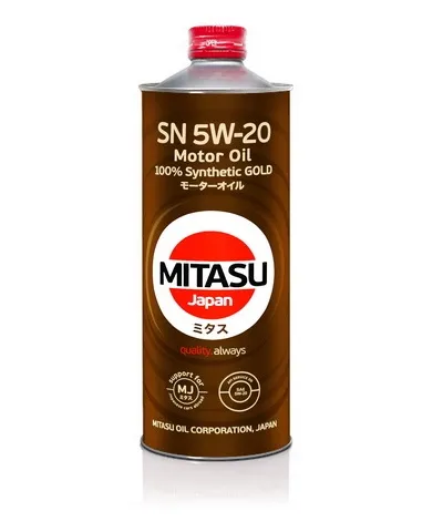Масло моторное MITASU GOLD 5W-20 1л MJ-100-1