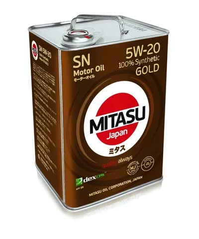 Масло моторное MITASU GOLD 5W-20 6л MJ-100-6
