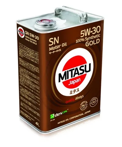 Масло моторное MITASU GOLD 5W-30 4л MJ-101-4