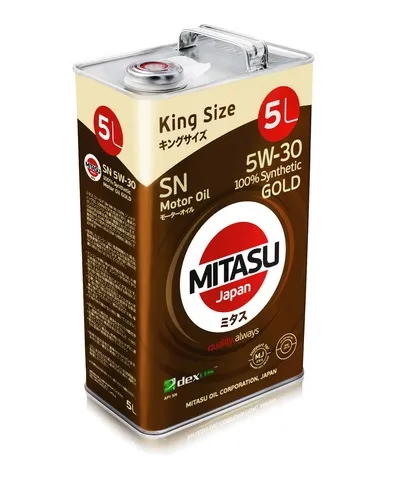 Масло моторное MITASU GOLD 5W-30 5л MJ1015