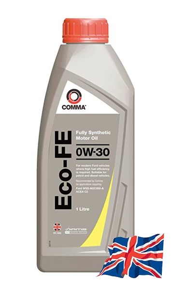 Масло моторное COMMA 0W-30 1л ECOFE1L