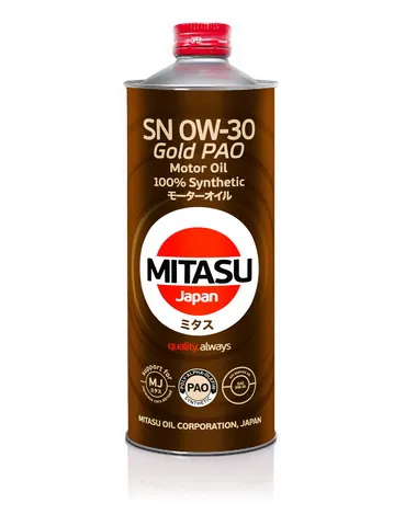 Масло моторное MITASU GOLD 0W-30 1л MJ-103-1