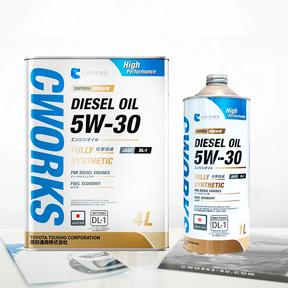 Масло моторное CWORKS 5W-30 5л A12SR1004A
