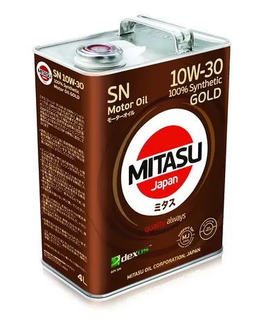 Масло моторное MITASU GOLD 10W-30 4л MJ-105-4