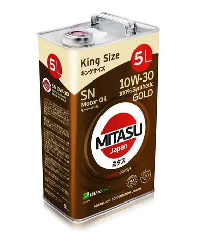 Масло моторное MITASU GOLD 10W-30 5л MJ-105-5
