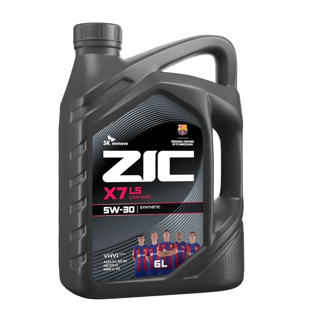 Масло моторное ZIC X7 5W-30 6л 172619