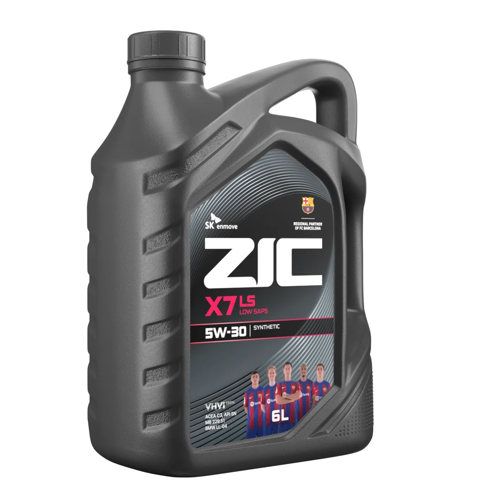 Изображение Масло моторное ZIC X7 5W-30 6л 172619 Масло моторное ZIC X7 5W-30 6л 172619