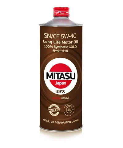Масло моторное MITASU GOLD LL 5W-40 1л MJ-107-1