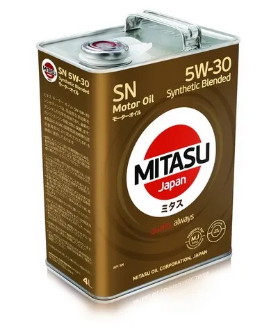 Масло моторное MITASU 5W-30 4л MJ-120-4