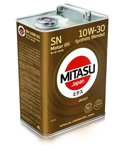 Масло моторное MITASU 10W-30 4л MJ-121-4