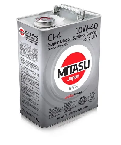 Масло моторное MITASU SUPER DIESEL 10W-40 4л MJ-222-4