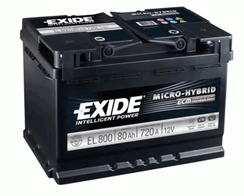 Стартерная аккумуляторная батарея EXIDE EL800