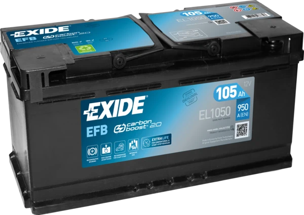 Стартерная аккумуляторная батарея EXIDE EL1050