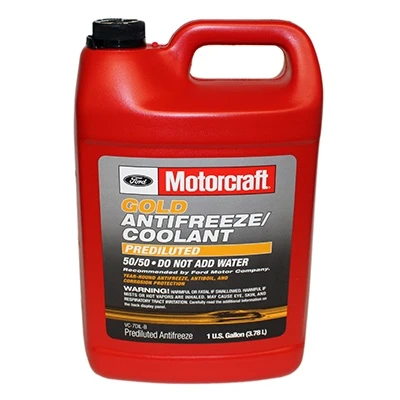 Антифриз 3,78л - Gold 50/50 Prediluted Antifreeze/Coolant (желтый, D3306, D6210, WSS-M97B51-A1) FORD VC7DILB