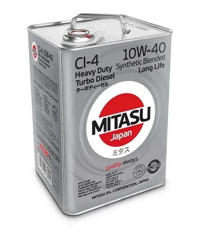 Масло моторное MITASU HEAVY DUTY DIESEL 10W-40 6л MJ2236