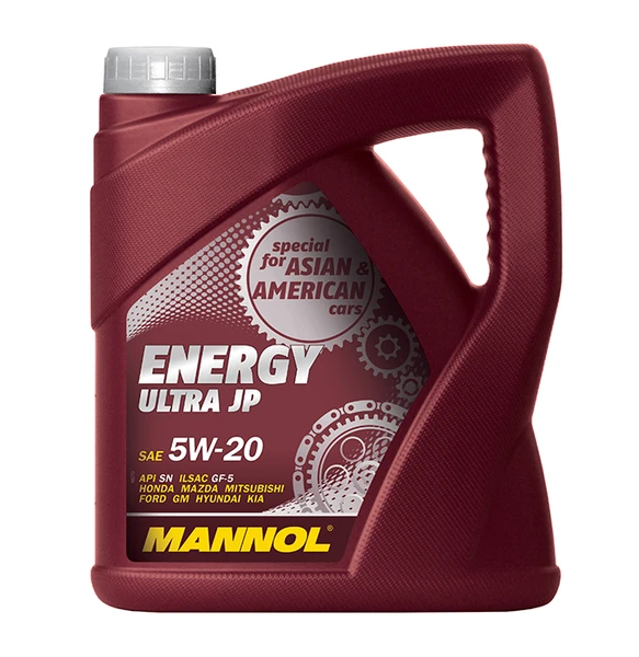 Изображение Масло моторное MANNOL ENERGY ULTRA JP 5W-20 4л 99398 Масло моторное MANNOL ENERGY ULTRA JP 5W-20 4л 99398