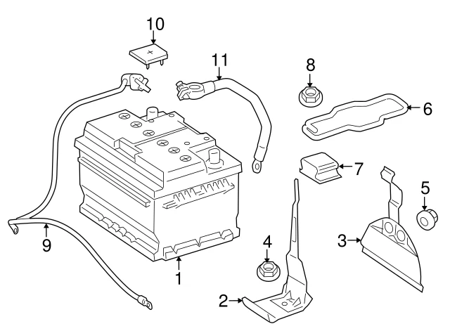 Изображение Аккумулятор 000982300826 MERCEDES 000982300826 Аккумулятор 000982300826 MERCEDES 000982300826