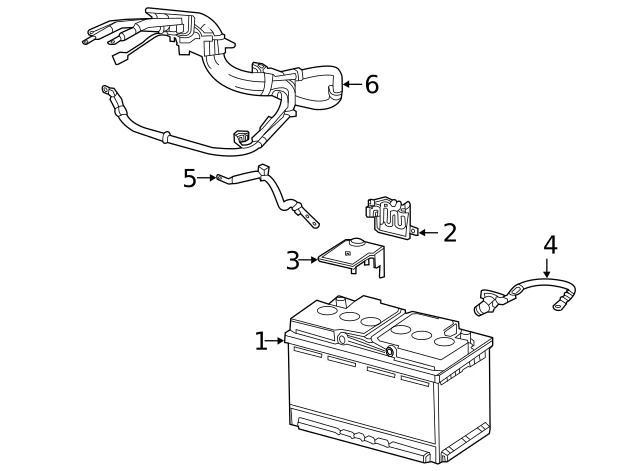 Изображение Аккумулятор 95 ач MERCEDES 001982820826 Аккумулятор 95 ач MERCEDES 001982820826