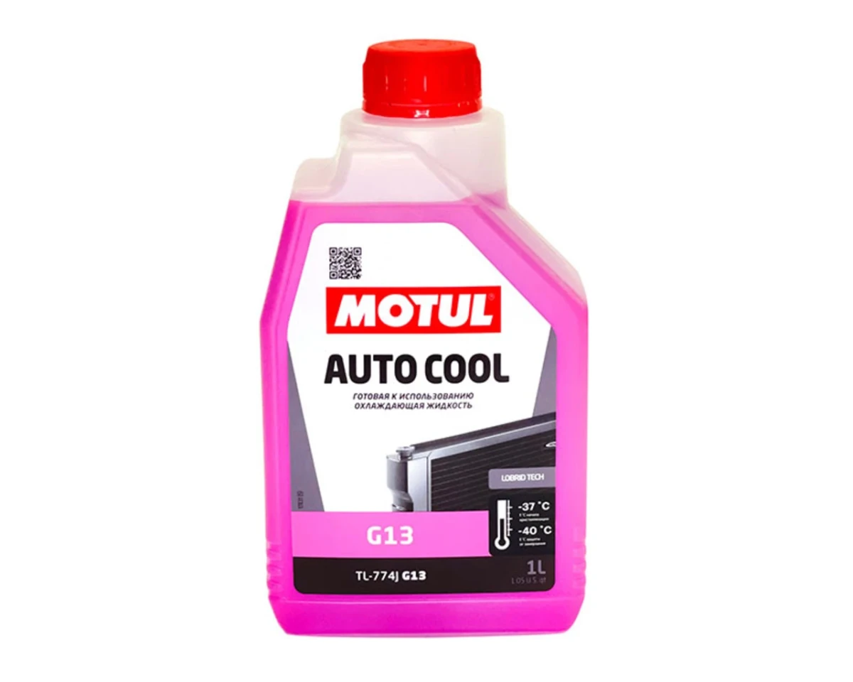 MOTUL (1L) AUTO COOL G13 -37°C АНТИФРИЗ ГОТОВЫЙ MOTUL 111179