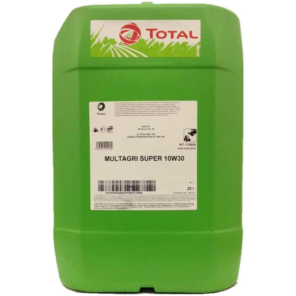 Масло моторное TOTAL 10W-30 20л 110659