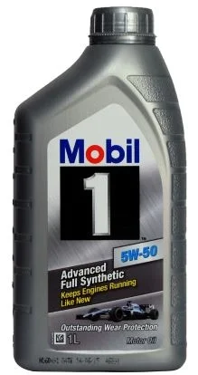 Масло моторное MOBIL 5W-50 1л 152562