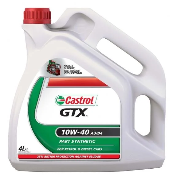Масло моторное CASTROL 10W-40 4л 1586FD