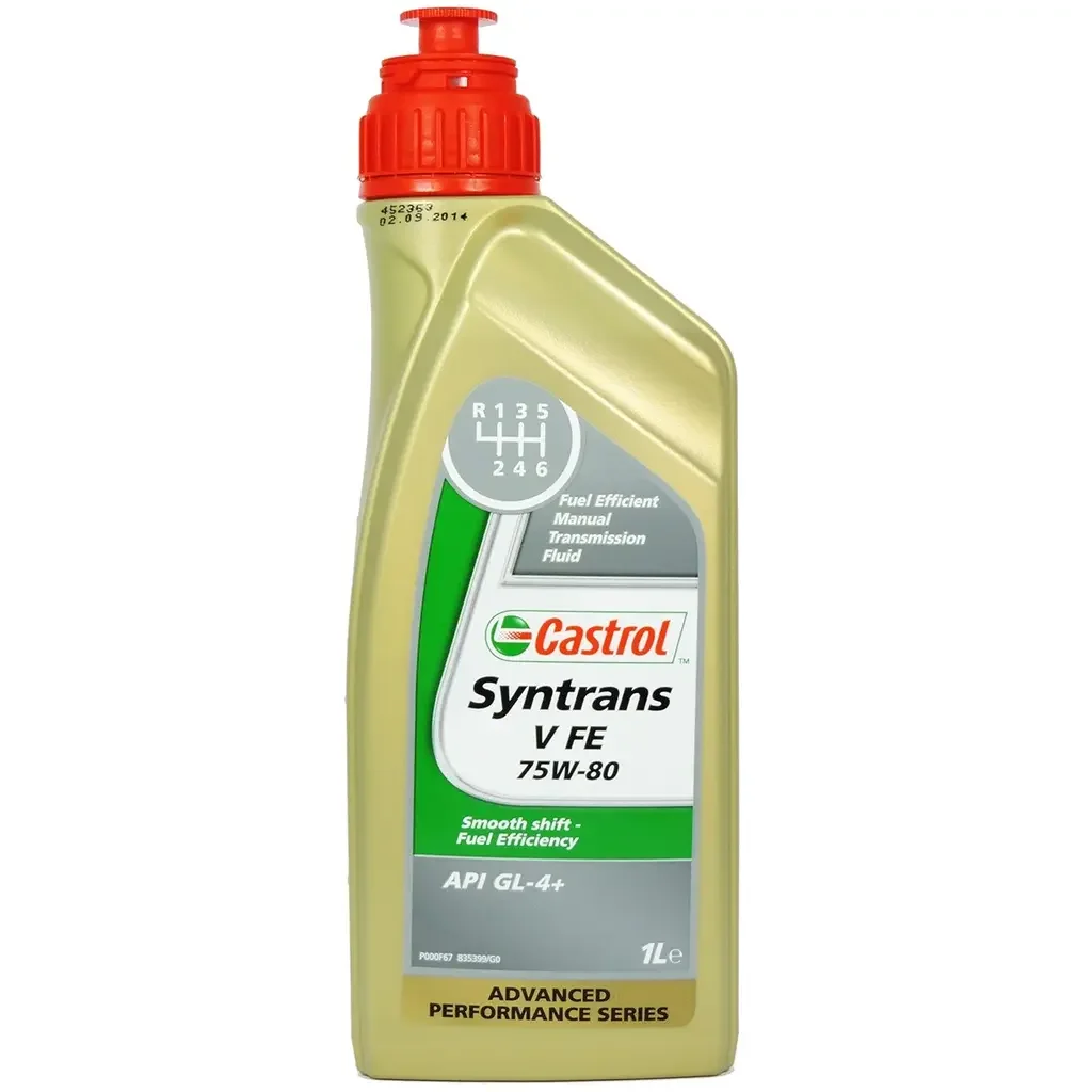 Трансмиссионное масло CASTROL SYNTRANS V FE 75W-80 1л 156C41