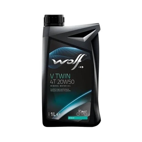 Масло моторное WOLF 20W-50 1л 8304910
