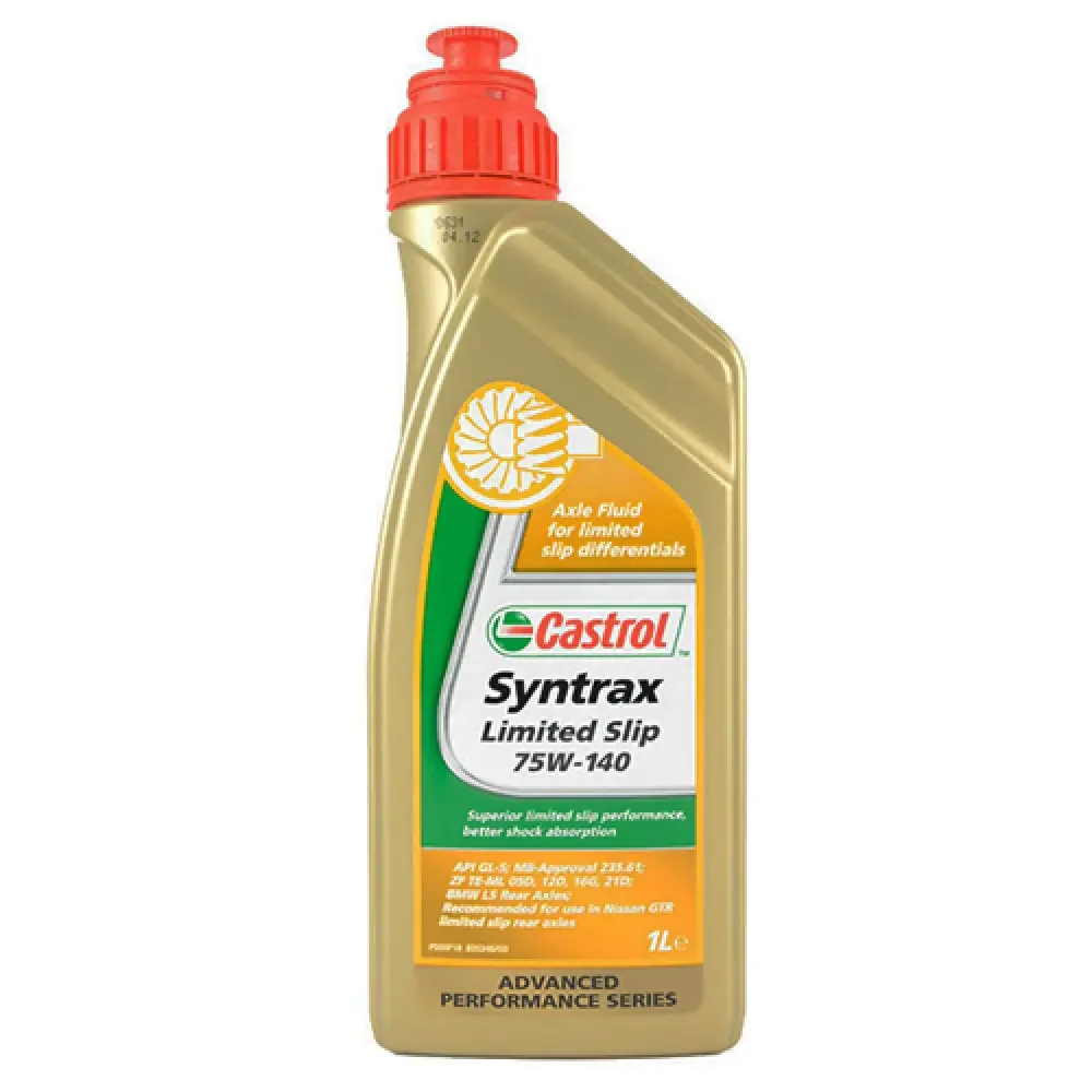 Трансмиссионное масло CASTROL SYNTRAX LONGLIFE 75W-140 1л 1543AE