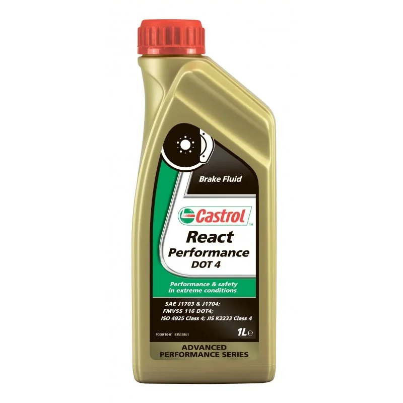 Жидкость тормозная CASTROL DOT 4 1л 15037e