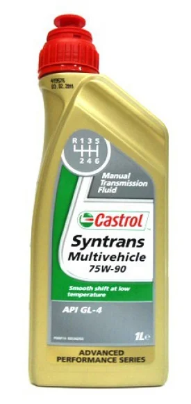 Трансмиссионное масло CASTROL SYNTRANS MULTIVEHICLE 75W-90 1л 1502EE