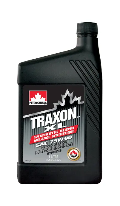 Трансмиссионное масло PETRO CANADA TRAXON XL SYNTHETIC BLEND 75W-90 1л TRXL759C12