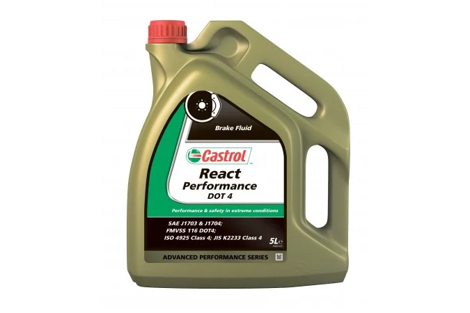 Жидкость тормозная CASTROL DOT 4 5л 157f8c