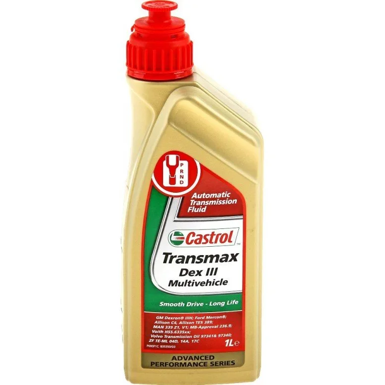 Трансмиссионное масло CASTROL TRANSMAX DEX III MULTIVEHICLE 1л 157AB3