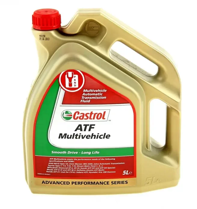 Трансмиссионное масло CASTROL ATF MULTIVEHICLE 5л 154F32