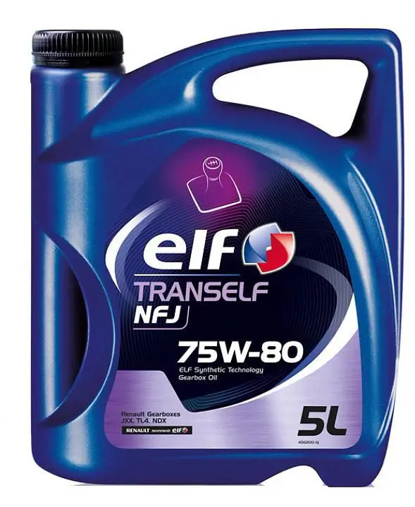 Трансмиссионное масло ELF TRANSELF NFJ 75W-80 5л 194756