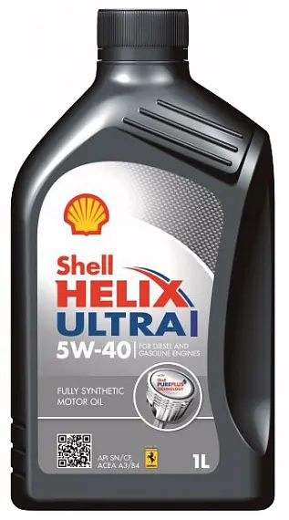 Масло моторное SHELL 5W-40 1л 550047366
